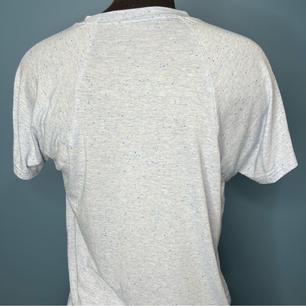 Women’s adidas Future Icons Winners 3.0 T-Shirt  Wonder Blue Melange Large - Picture 5 of 11